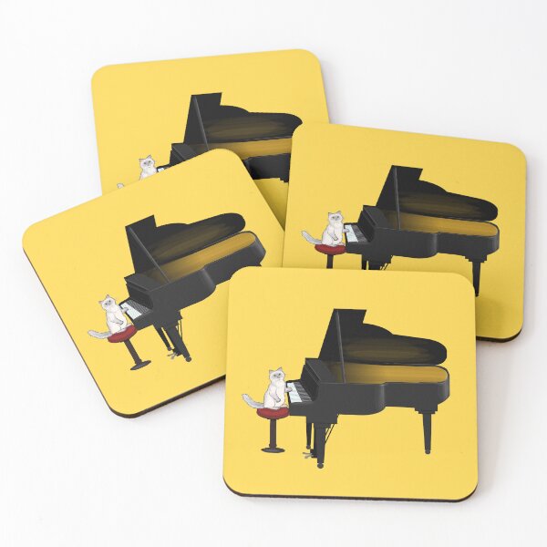 Item preview, Pianist cat designed and sold by eviolni.