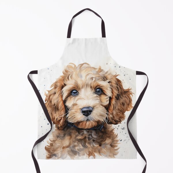 Item preview, Water paint Cockapoo puppy designed and sold by Marion Hill.