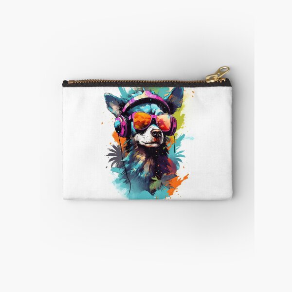 Item preview, A dog wearing headphones designed and sold by Studio-Coni.