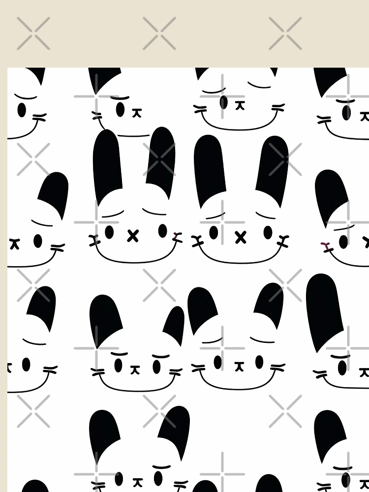 Thumbnail 4 of 4, Relaxed T-Shirt, ฺBored Rabbit Reverie designed and sold by BOSSPPDESIGN.