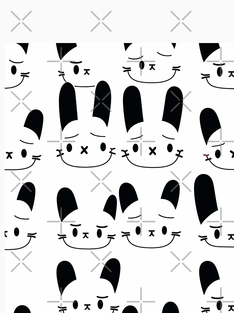 Thumbnail 4 of 4, V-Neck T-Shirt, ฺBored Rabbit Reverie designed and sold by BOSSPPDESIGN.