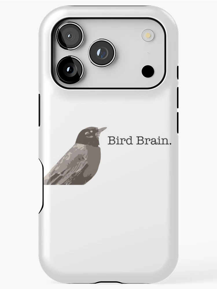 Thumbnail 1 of 4, iPhone Case, Bird Brain. designed and sold by Corner-Distro.