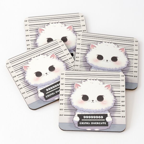 Item preview, Overcute Crime: Prisoner Cute Cat designed and sold by wazhyp.