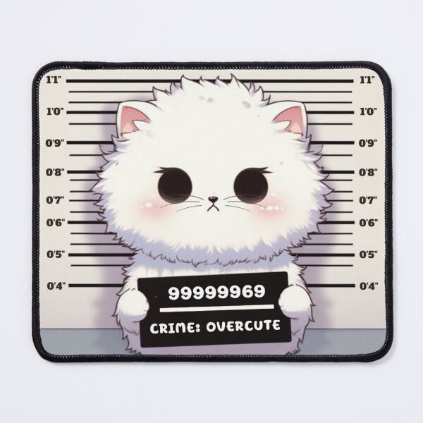 Item preview, Overcute Crime: Prisoner Cute Cat designed and sold by wazhyp.