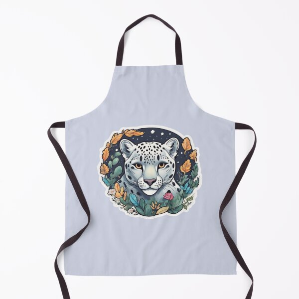 Item preview, Snow leopard in the darkness of the night designed and sold by WildStudiio.