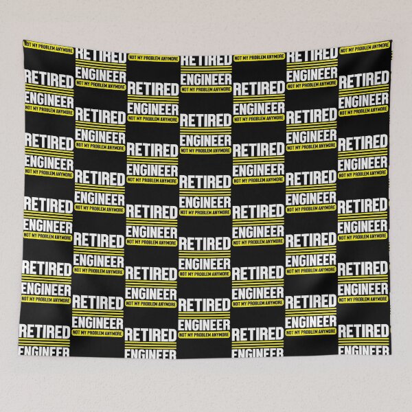 Item preview, Retired Engineer Not My Problem Anymore Retirement Gifts T-shirt designed and sold by KGN  CREATIVITY.