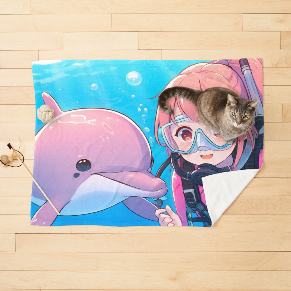 Anime Dolphin Photographic Prints for Sale | Redbubble