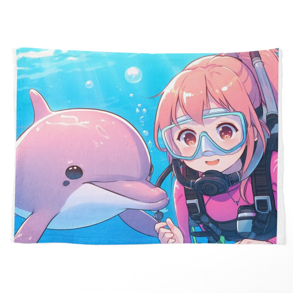 Dolphin Wave] Pillow Cover (Schnee=Weissberg) (Anime Toy) Hi-Res image list
