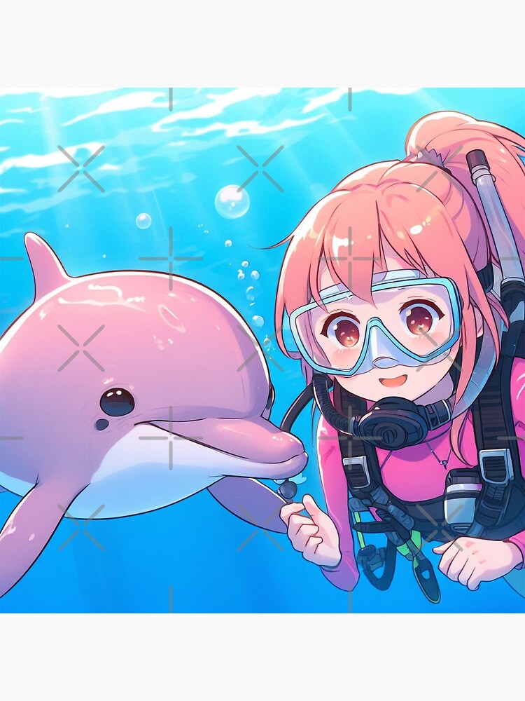 common bottlenose dolphin (kemono friends) drawn by yusen776 | Danbooru