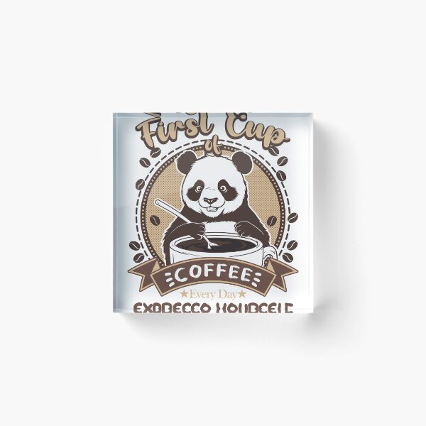 Item preview, Panda Coffee designed and sold by Pandoso.