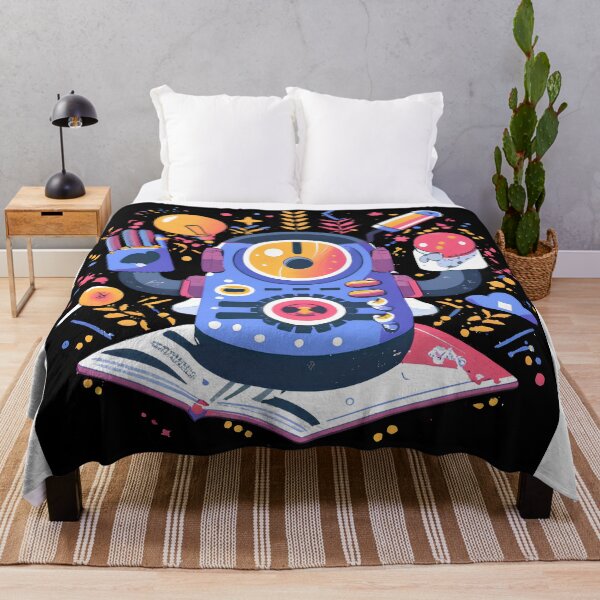Item preview, Robot Reader designed and sold by SabyDigitalArt.