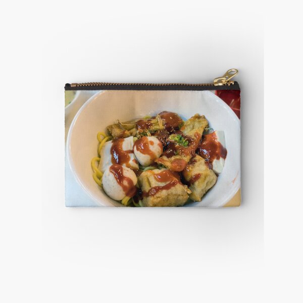 Item preview, Yong Tau Foo Hakka Chinese Hawker local food in Singapore closeup designed and sold by jpldesigns.