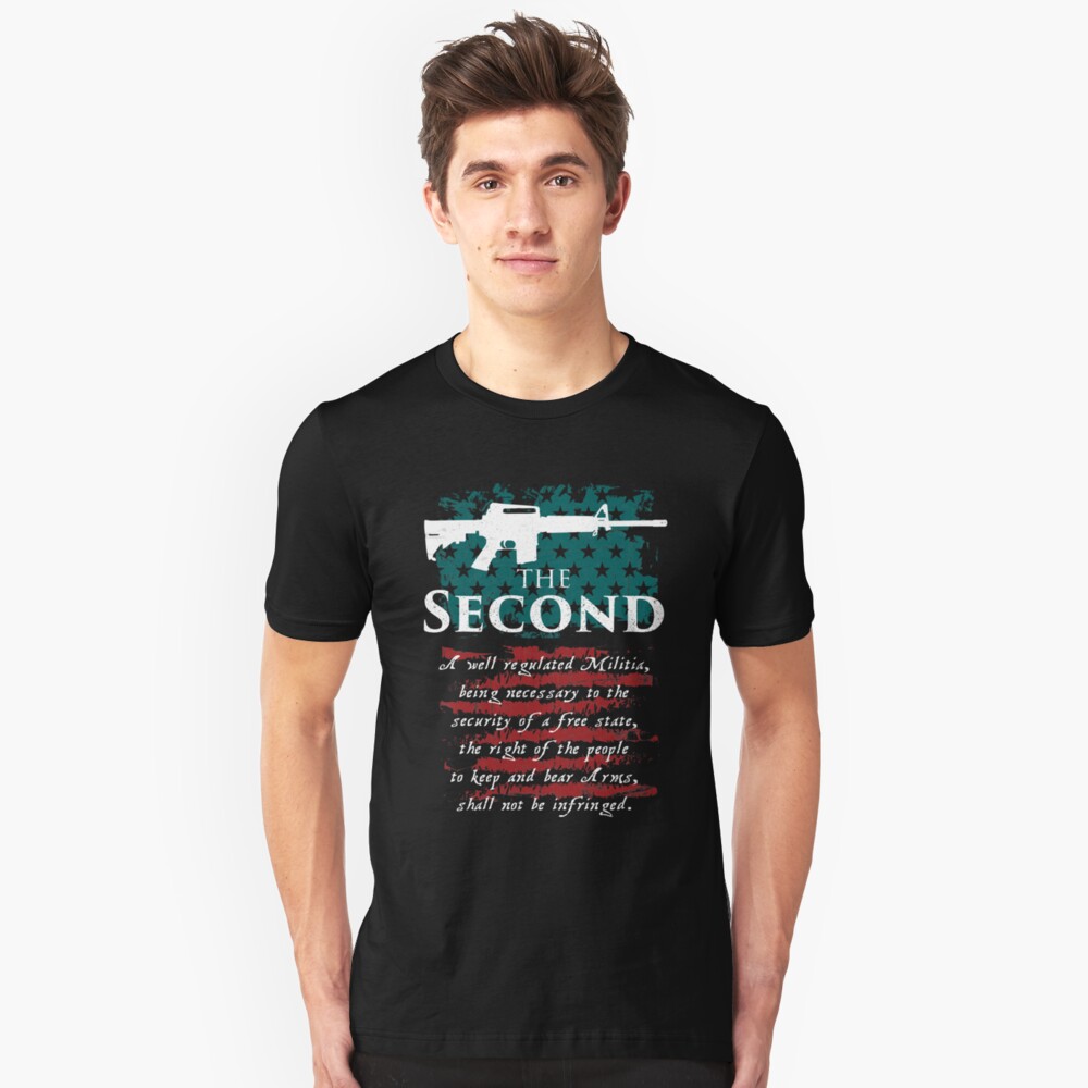 Never Disarm America 2nd Amendment Standard Unisex T-shirt