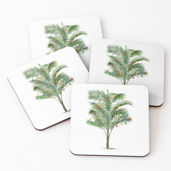 Item preview, Tropical Palm Tree Christmas Tree Holiday designed and sold by idovedesign.