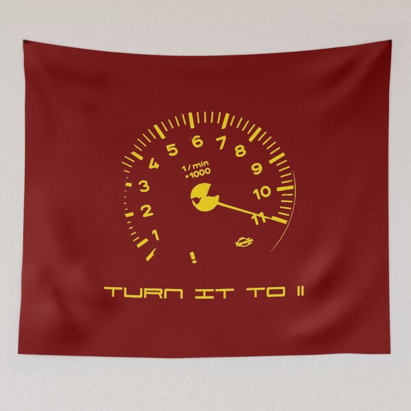 Item preview, Turn it to 11 Yellow designed and sold by tfmotorworks.