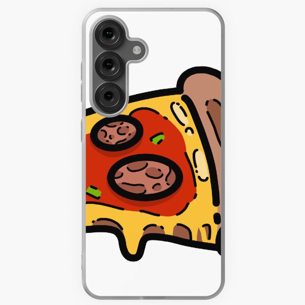 pizza time - skating time Samsung Galaxy Phone Case for Sale by retro-gamer | Redbubble pizza time - skating time Samsung... 
