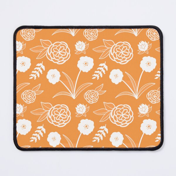 Item preview, Peach Floral Pattern designed and sold by makell-creates.