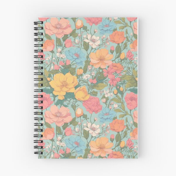 Aperçu de l'œuvre Fleurs Papier numérique sans couture créée et vendue par AodNon.