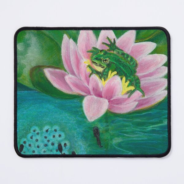 Item preview, Lotus Frog Life designed and sold by AmaleighArt.