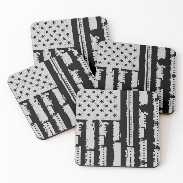 Item preview, American Flag Railroad Train Conductor designed and sold by hasanmasud.