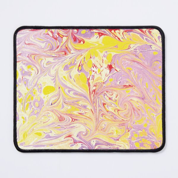 Item preview, Color paint ebru with waves and tile pattern designed and sold by bozarslan.