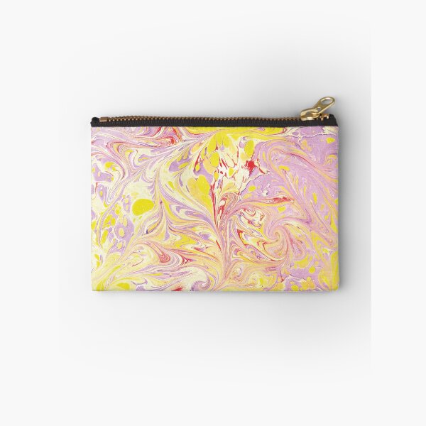 Item preview, Color paint ebru with waves and tile pattern designed and sold by bozarslan.