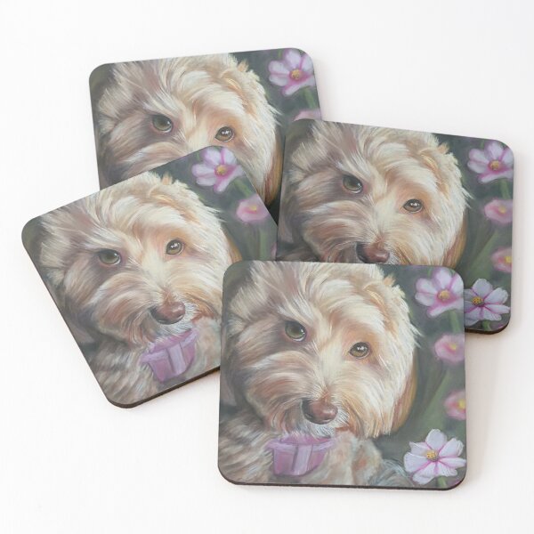 Item preview, A soft pastel drawing of Amber my dog. designed and sold by JessicaKeegan.