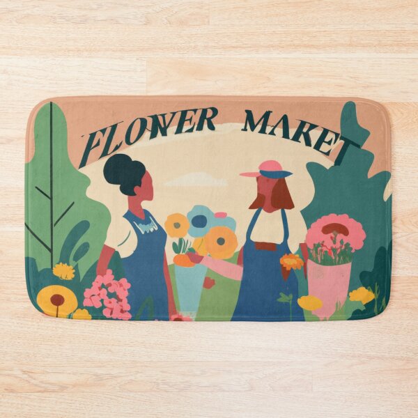 Item preview, Blossoming Nostalgia Explore Retro Flower Market Delights designed and sold by Tamas Das.