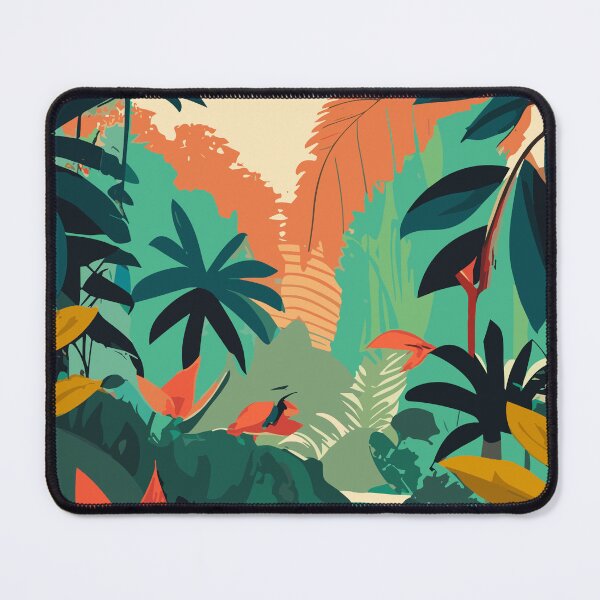 Item preview, Vibrant Amazon Rainforest Wildlife designed and sold by InkBlvd.
