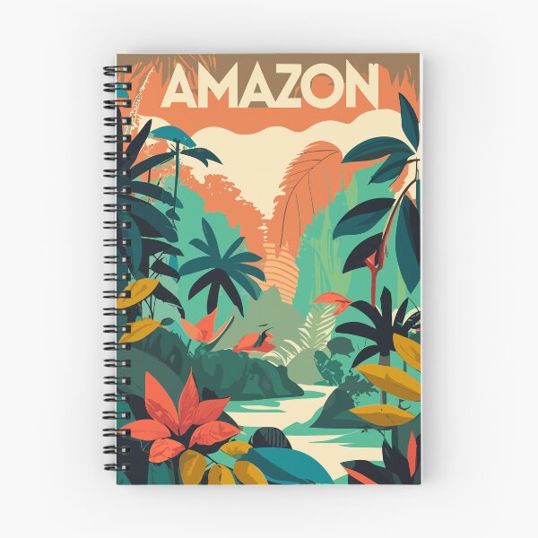 Item preview, Vibrant Amazon Rainforest Wildlife designed and sold by InkBlvd.