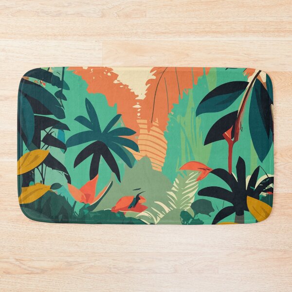 Item preview, Vibrant Amazon Rainforest Wildlife designed and sold by InkBlvd.