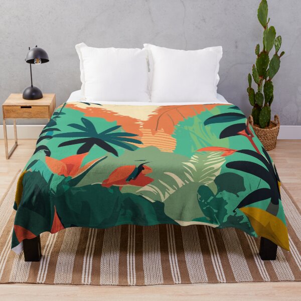 Item preview, Vibrant Amazon Rainforest Wildlife designed and sold by InkBlvd.