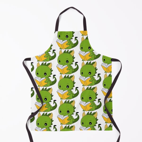 Item preview, Stock Illustration Emoji character cartoon green dragon dinosaur reading a book sticker emoticon designed and sold by Innamalinka.