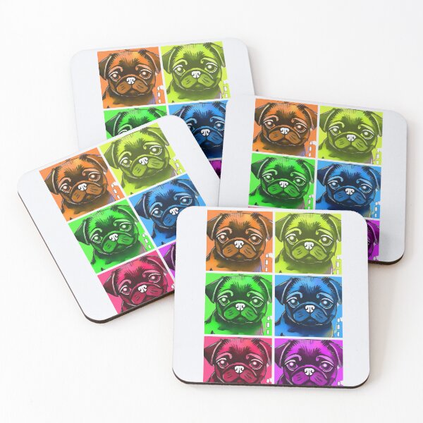 Item preview, Pug Sketchbook 8 COLLAGE  designed and sold by RedBluffTraders.
