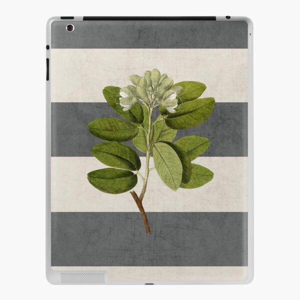 botanical stripes 5 iPad Skin