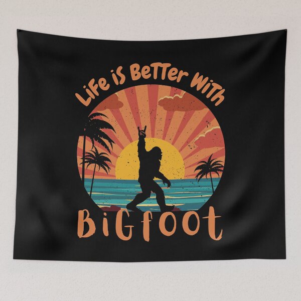 Item preview, Life is better with Bigfoot designed and sold by Arrain.