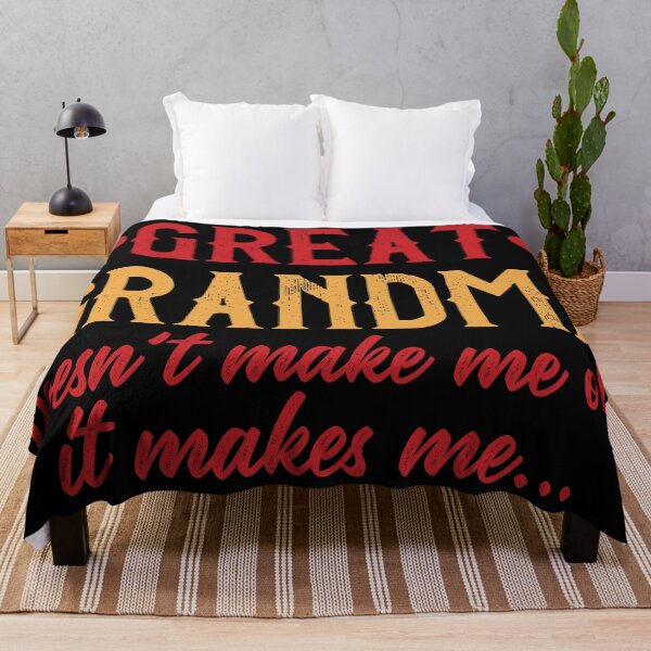 Item preview, Being a great grandma doesn't make me old, it make me blessed  designed and sold by hasanmasud.