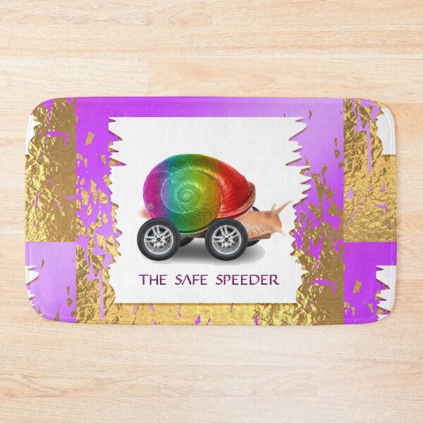 Item preview, The Safe Speeder - Rainbow Fun Toy Snail For Kids (By ACCI) designed and sold by VanyssaGraphics.