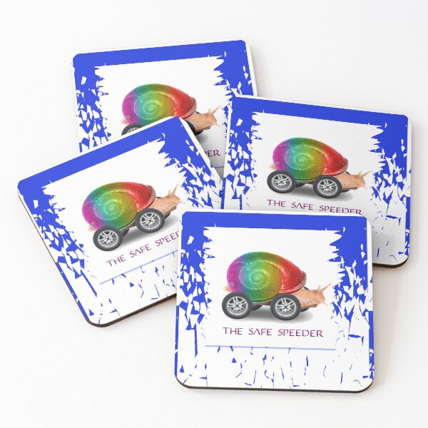 Item preview, The Safe Speeder - Rainbow Fun Toy Snail For Kids (By ACCI) designed and sold by VanyssaGraphics.