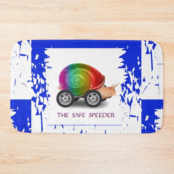 Item preview, The Safe Speeder - Rainbow Fun Toy Snail For Kids (By ACCI) designed and sold by VanyssaGraphics.