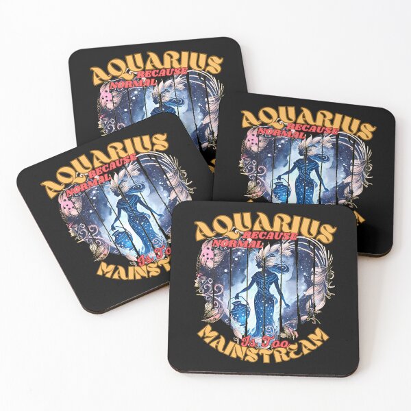 Item preview, Aquarius: Because Normal Is Too Mainstream. aquarius sign designed and sold by ZodiacWonders.