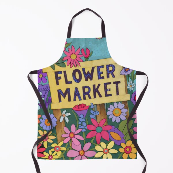 Item preview, Retro Reverie Unearth Unique Blooms at Flower Market designed and sold by Tamas Das.