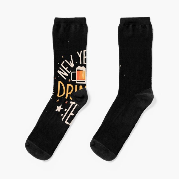 New Years Eve Socks for Sale