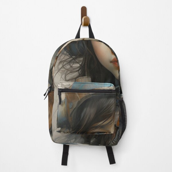 Item preview, Steampunk Dreamer: Pastel Portrait of a Mechanical Maiden designed and sold by BrioDesign.