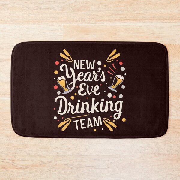 Item preview, New Year's Eve Drinking Team designed and sold by GalaxyGraffiti.