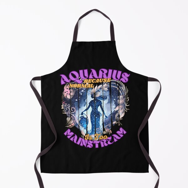 Item preview, Aquarius: Because Normal Is Too Mainstream. aquarius star sign designed and sold by ZodiacWonders.