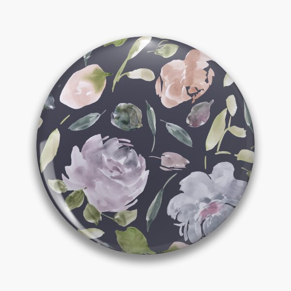 Item preview, Moonglow peonies floral watercolor designed and sold by Harpley Design Studio.