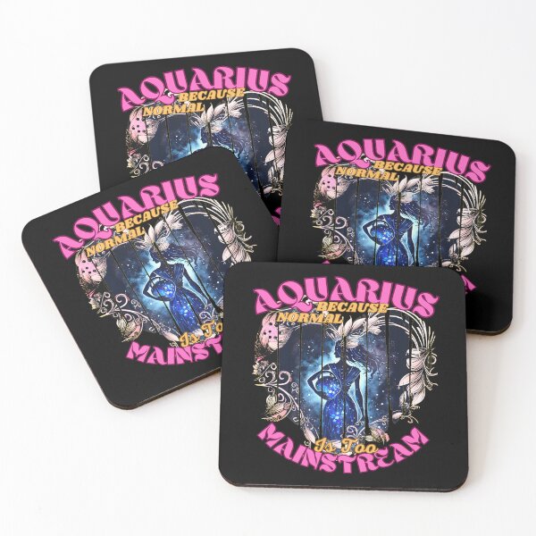 Item preview, Aquarius: Because Normal Is Too Mainstream. Aquarius moon designed and sold by ZodiacWonders.
