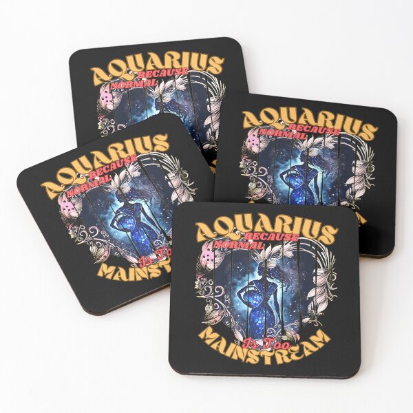 Item preview, Aquarius: Because Normal Is Too Mainstream. aquarius january designed and sold by ZodiacWonders.