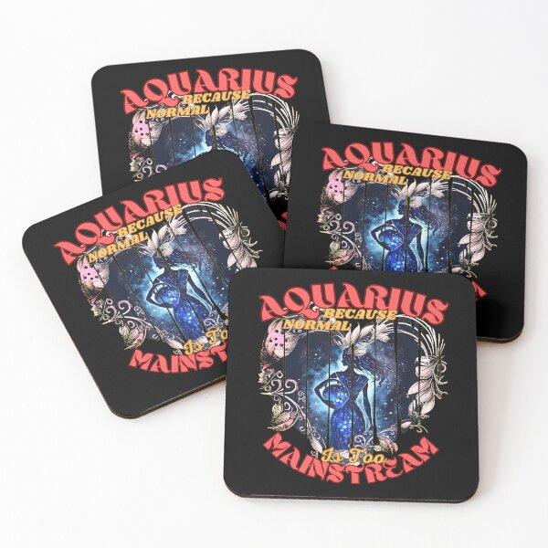 Item preview, Aquarius: Because Normal Is Too Mainstream. aquarius rising designed and sold by ZodiacWonders.